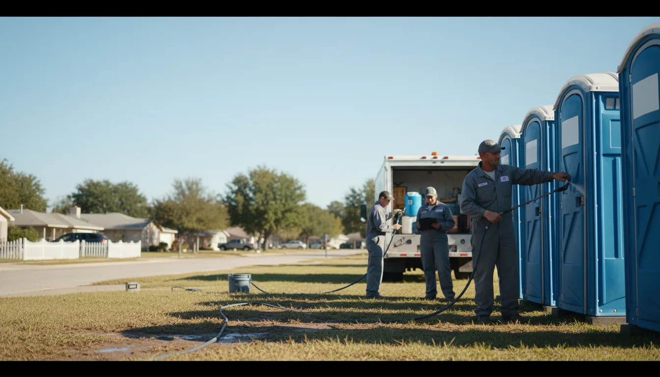 Long-Term Portable Toilet Rental in Gobles, MI near me
